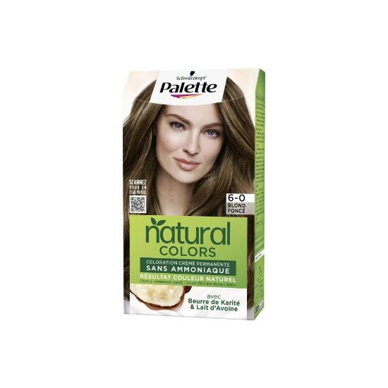 Image de Schwarzkopf Palette Natural Colors Coloration permanente, Blond Foncé 6-0