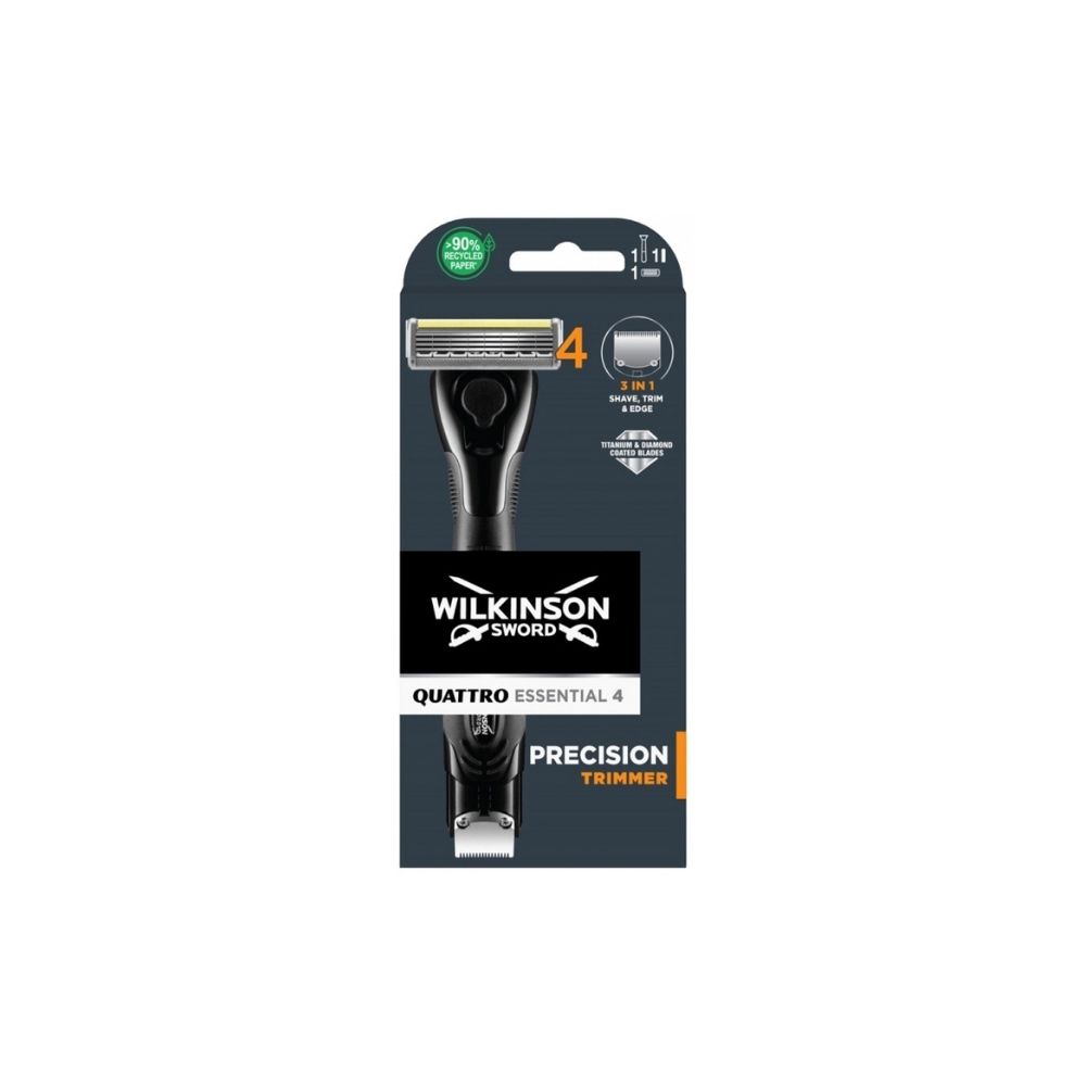 RASOIRS RECHERCHEABLE 4 & 5 CONFORT PRÉCISION LAMES BIOCURA MAN x 2