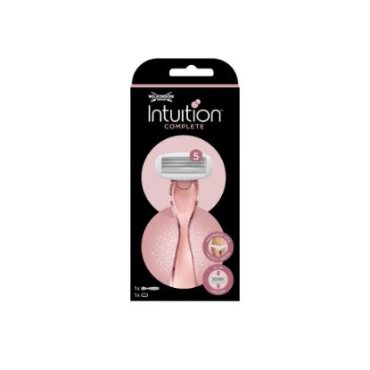 Image de Rasoir femme 5 lames Wilkinson Intuition Complete, 1 rasoir + 1 lame