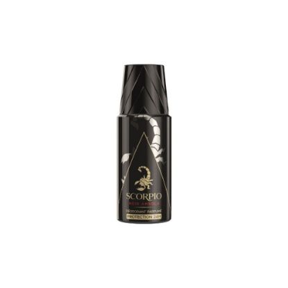 Image de Déodorant spray homme Scorpio Noir Absolu, 150mL