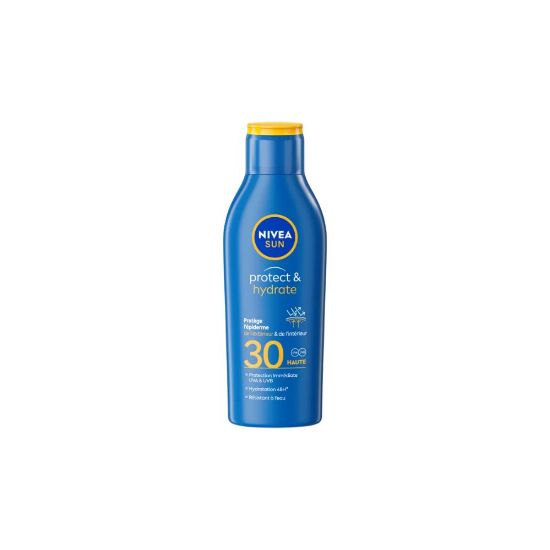 Lait Solaire Hydratant FPS 30 Nivea Protect&Hydrate, 200mL