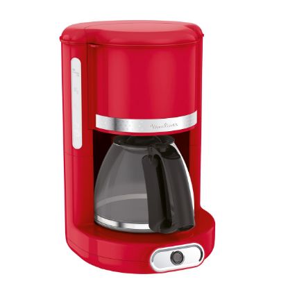 Image de Cafetière filtre 15 tasses Moulinex Soleil - FG3815 - rouge