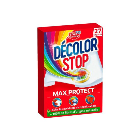 Picture of Lingette Anti-Décoloration Max Protect Décolor Stop Eau Ecarlate, 27 lingettes