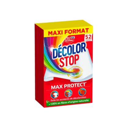 Picture of Lingette Anti-Décoloration Max Protect Décolor Stop Eau Ecarlate, Maxi format 52 lingettes