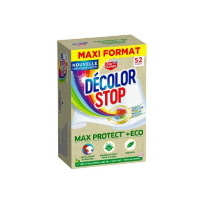 Picture of Lingette Anti-Décoloration Max Protect Eco Décolor Stop Eau Ecarlate, Maxi format 52 lingettes