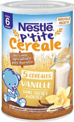 Nestlé P'tite Céréale Vanille - 6 mois 415g