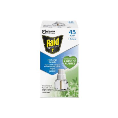 Picture of Recharge pour diffuseur électrique Anti-Moustique À Base De Plantes Raid, 1 recharge 45 nuits, 32mL