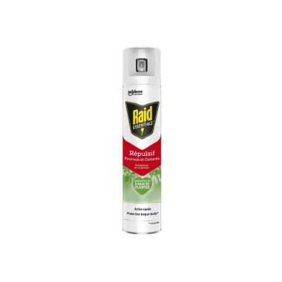 Répulsif Anti-Rampants Fourmis et Cafards À Base De Plante Action Rapide Raid, 350mL