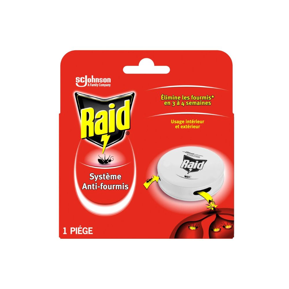 Piège Anti-Fourmis Usage Intérieur Et Extérieur Raid, 1 piège ...