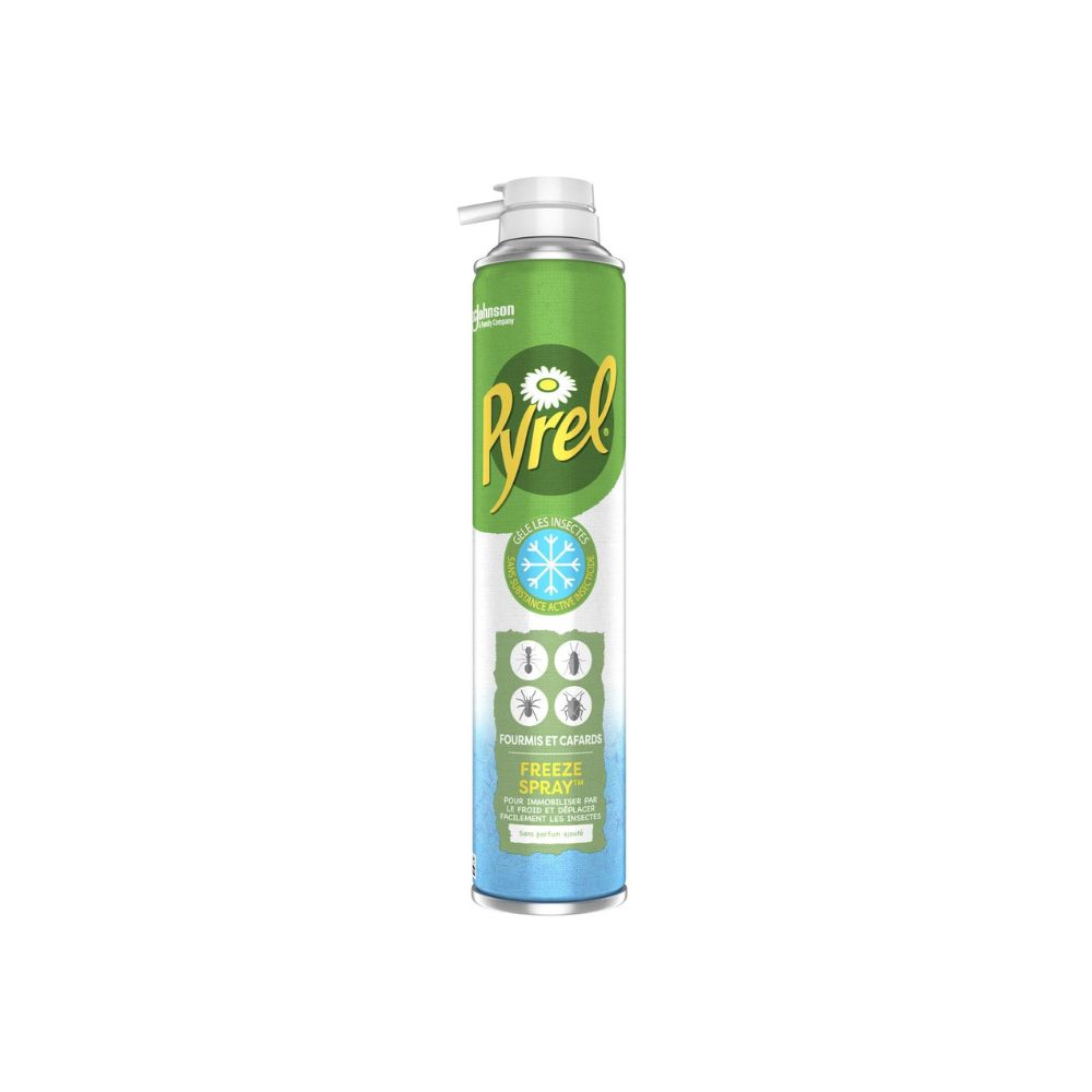 Spray Anti-Insecte Freeze Fourmis Et Cafards Pyrel, 350mL | ChezVous.re ...