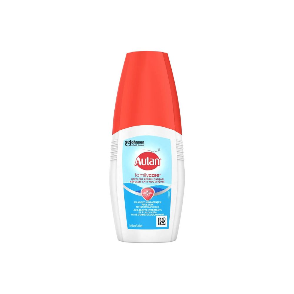 Lotion protection anti-moustiques Family Care Autan, 100mL | ChezVous.re