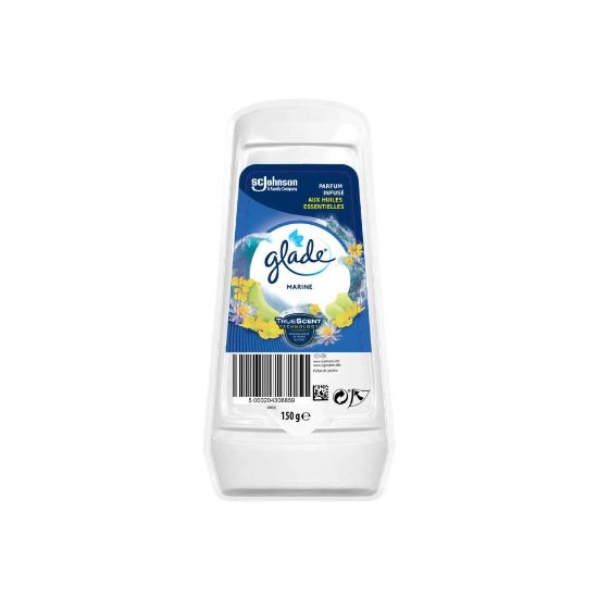 Picture of Gel Désodorisant Senteur Marine Infusé Aux Huiles Essentielles Glade, 150g