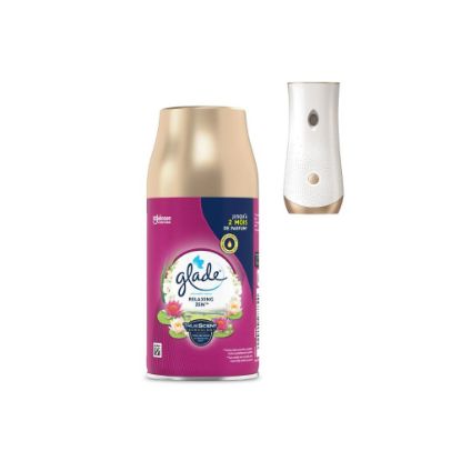 Image de Recharge désodorisant automatique Relaxing Zen Infusé aux Huiles Essentielles Glade, 269mL