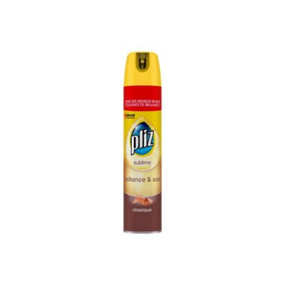 Image de Spray brillance et soin des meubles en bois Pliz, 250mL