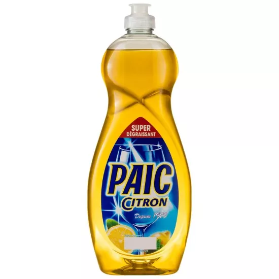 Liquide vaisselle PAIC Citron 3 EN 1 Hygiène 750ML