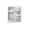 Image de Réfrigérateur 2 portes avec distributeur d'eau No Frost Berklays BNF401SWDX - 397L - inox
