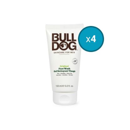 Picture of 4x Gel nettoyant visage homme Bulldog Original, 150mL