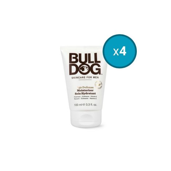 Picture of 4x Soin hydratant visage homme anti âge Bulldog Original, 100mL