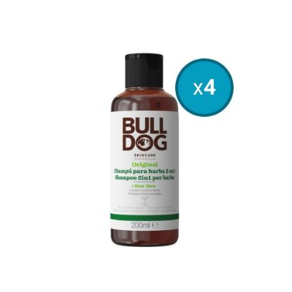Picture of 4x Shampoing à barbe Bulldog Original, 200mL