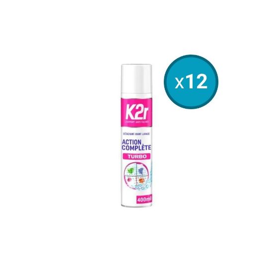 Picture of 12x Détachant Mousse Avant-lavage K2r, 400mL