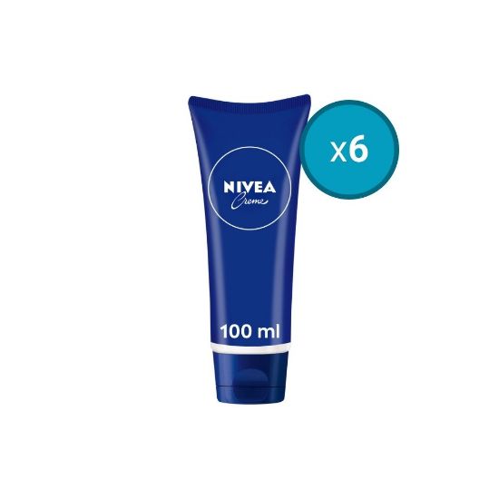 Image de 6x Crème Multi-usage Hydratante visage corps et mains Nivea, 100mL