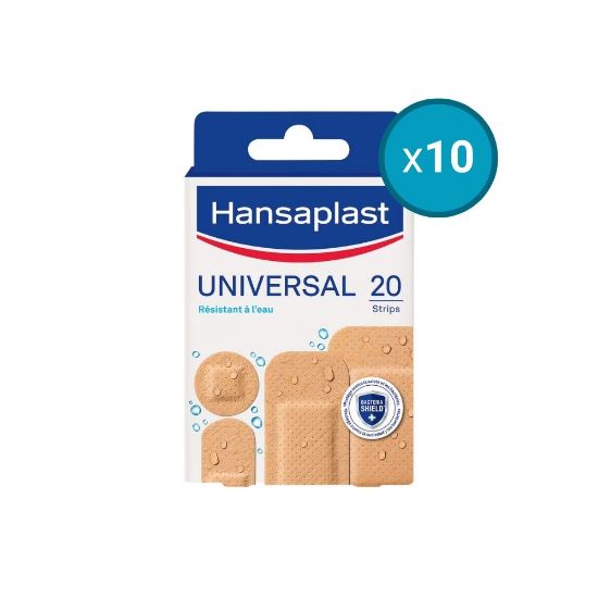 Image de 10x Pansements Universels Lavables Hansaplast, 20 pansements