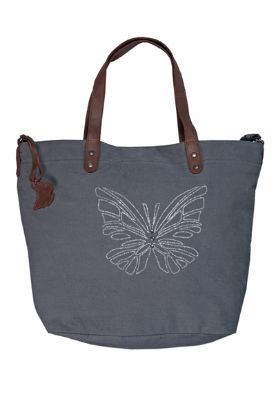 Sac shopping Green Pack Butterfly