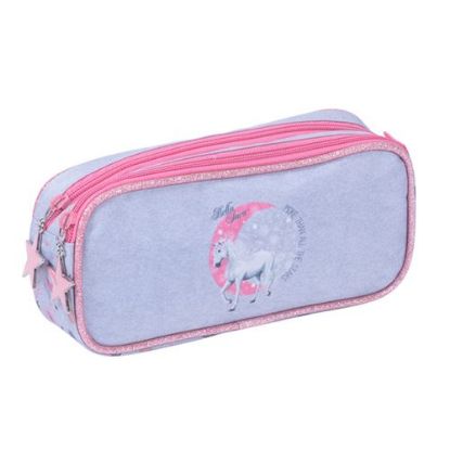 Trousse fourre tout double compartiment Kid'Abord Bella Sara Moon