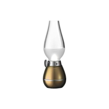 Lampe de bureau LED Or Platine - Design Lampe à huile