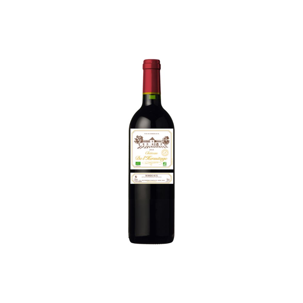 Vin rouge bio Bordeaux