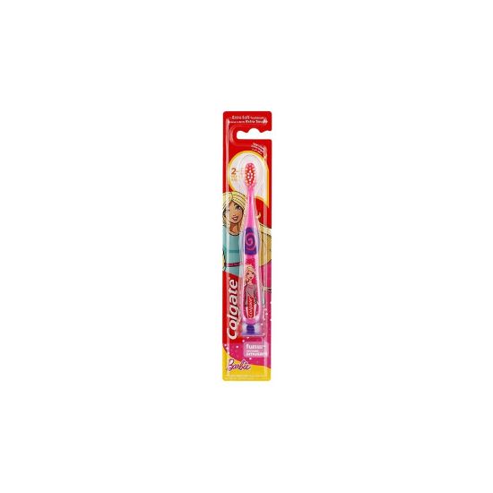 Brosse à dents enfant extra souple COLGATE Barbie 2-5 ans