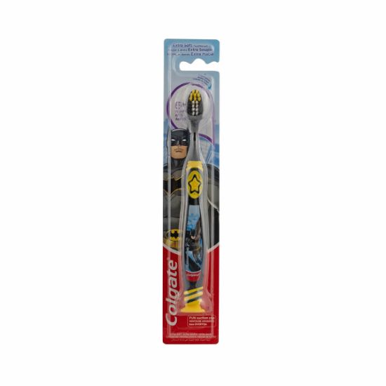 Brosse à dents enfant extra souple COLGATE Batman 6+