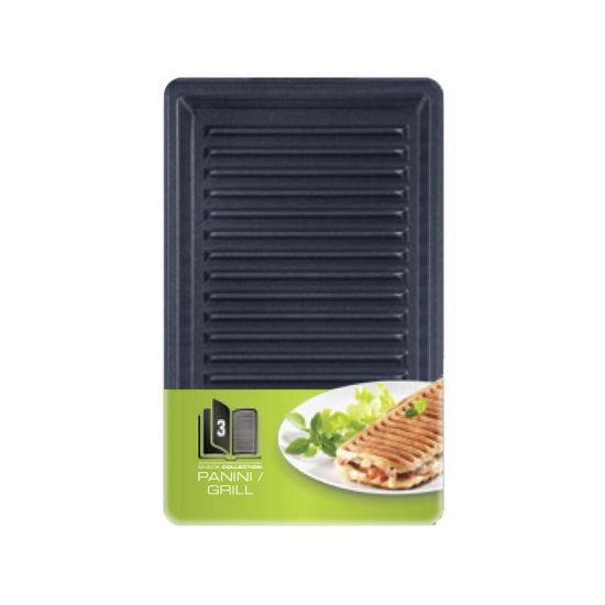 Plaques grill panini Snack Collection n°3 Tefal XA800312   -  Shopping et Courses en ligne, livrés à domicile ou au bureau, 7j/7 à la  Réunion