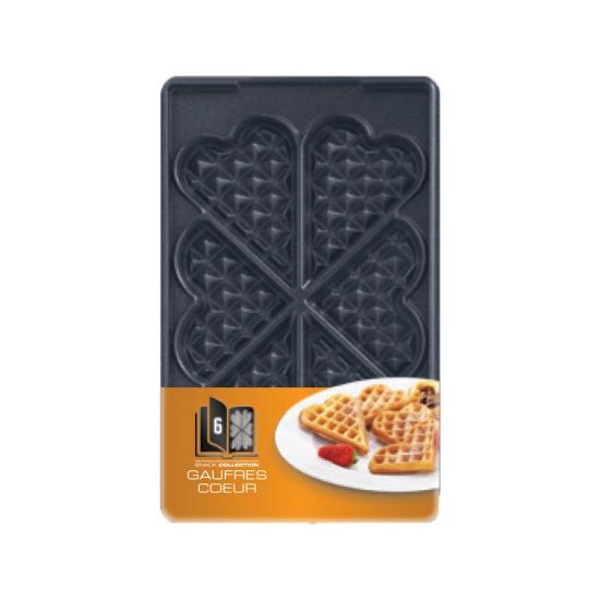 Croque-gaufre SnackCollection + 4 lots de plaques amovibles –