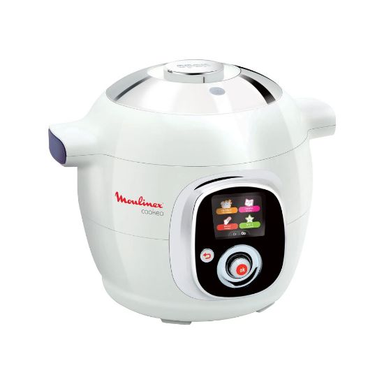 Multicuiseur intelligent Moulinex Cookeo TOUCH - CE7041 - blanc    - Shopping et Courses en ligne, livrés à domicile ou au bureau,  7j/7 à la Réunion