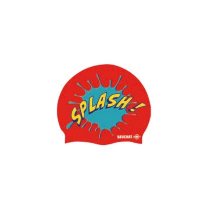 Image de Bonnet de natation silicone enfant Beuchat - rouge