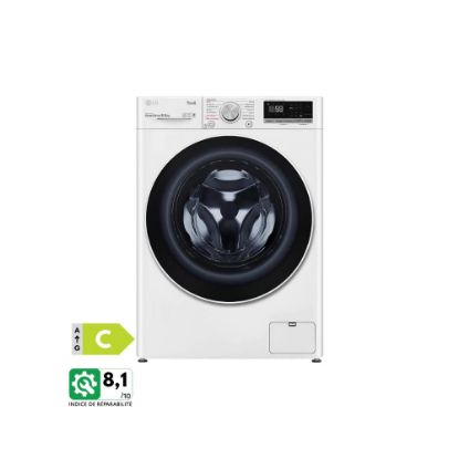 Picture of Lave-linge Slim 8,5kg - 58L | AI Direct Drive™ | TurboWash™ I Moteur Direct Drive™ - LG F82SV50WHS