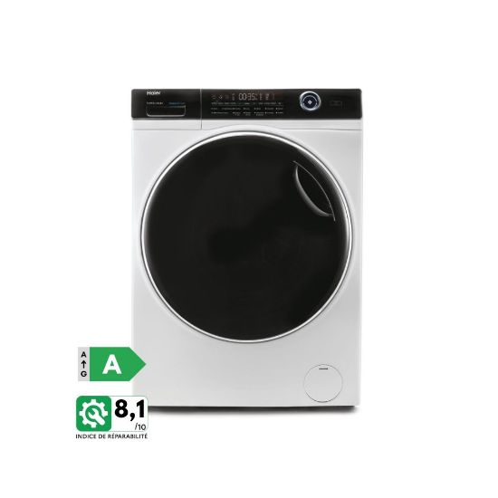 Picture of Lave-linge 15 Kg, 1400 RPM, Moteur Inverter BPM, Classe A, 14 programmes - Haier SuperDrum Series 7 HW150-BP14986