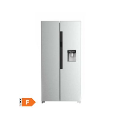 Image de Réfrigérateur congélateur américain 409L DeRosso DRK-SBS430WD-I - inox