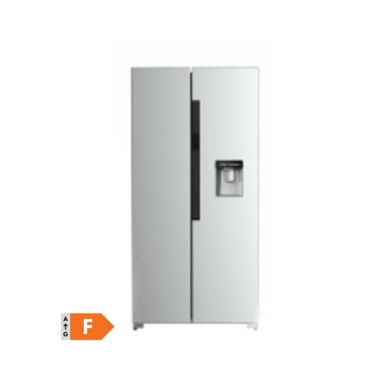Picture of Réfrigérateur congélateur américain 409L DeRosso DRK-SBS430WD-I - inox