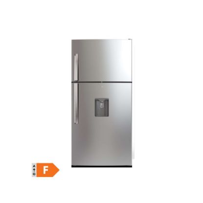 Image de Réfrigérateur 2 portes avec distributeur d'eau No Frost Berklays BNF401SWDX - 397L - inox