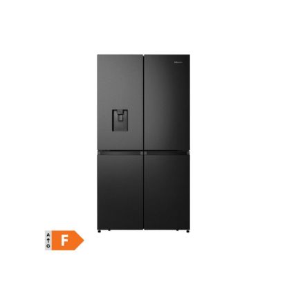 Picture of Réfrigérateur 4 portes Total No Frost avec distributeur d'eau 608 litres Hisense RQ758N4SWF1 - noir