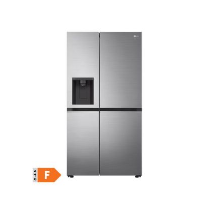 Image de Réfrigérateur américain | 635L | Smart Diagnosis | Compresseur Smart Inverter - LG GSLV70PZTF - inox