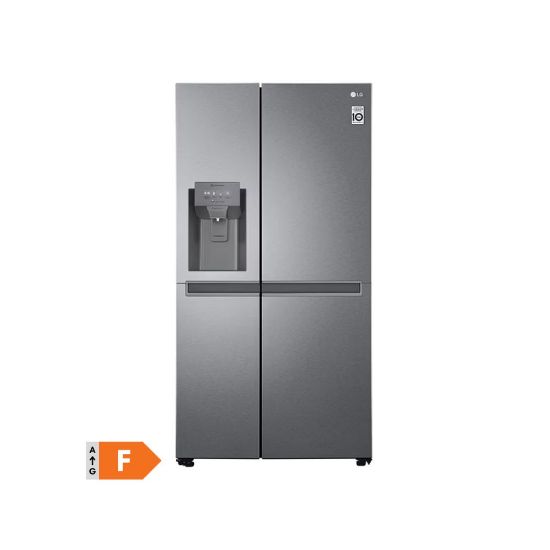 Picture of Réfrigérateur américain | 634L | Compresseur Smart Inverter | Total No Frost - LG GSLV30DSXF - inox