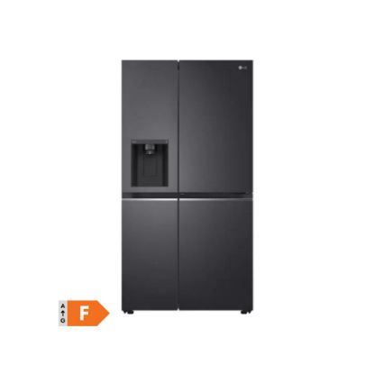 Image de Réfrigérateur américain | 635L | Smart Diagnosis | Compresseur Smart Inverter - LG GSJV80MCLF - noir