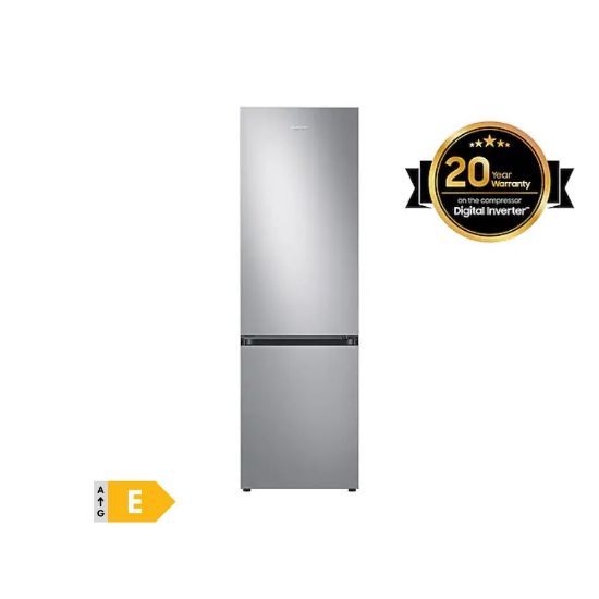 Réfrigérateur congélateur combiné 2 porte 365L Samsung RB36T602EB1 - gris  argent   - Shopping et Courses en ligne, livrés à domicile ou  au bureau, 7j/7 à la Réunion