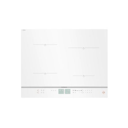 Image de Plaque de cuisson encastrable 65 cm, 4 feux induction, 7400W - De Dietrich DPI7670W - Blanc