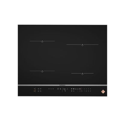 Picture of Plaque de cuisson encastrable 65 cm, 4 feux induction, 7400W - De Dietrich DPI7670X - Noir