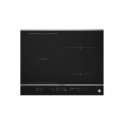 Picture of Plaque de cuisson induction encastrable 65 cm, 2 feux + 1 zone flexible, 7400W - De Dietrich DPI7684XS - Noir