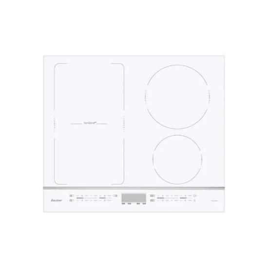 Picture of Plaque de cuisson encastrable induction 60cm, 2 foyers + 1 zone flexible, 7200W - Sauter SPI4664W - Blanc